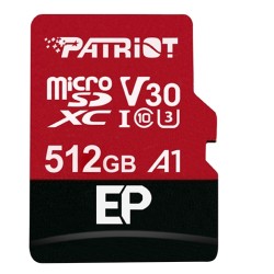 Карта памет PATRIOT EP Series 512GB micro SDXC V30 Карта памет PATRIOT EP Series 512GB micro SDXC V30