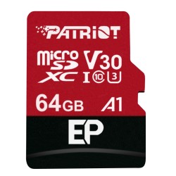 Карта памет PATRIOT EP Series 64GB micro SDXC V30 Карта памет PATRIOT EP Series 64GB micro SDXC V30