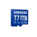 Карта памет SAMSUNG 1TB micro SD Card T7 UHS-I Transfer Speed up to 170MB/s Class 10 U3 V30 A2 Карта памет SAMSUNG 1TB micro SD Card T7 UHS-I Transfer Speed up to 170MB/s Class 10 U3 V30 A2