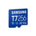 Карта памет SAMSUNG 256GB micro SD Card T7 UHS-I Transfer Speed up to 170MB/s Class 10 U3 V30 A2 Карта памет SAMSUNG 256GB micro SD Card T7 UHS-I Transfer Speed up to 170MB/s Class 10 U3 V30 A2