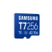 Карта памет SAMSUNG 256GB micro SD Card T7 UHS-I Transfer Speed up to 170MB/s Class 10 U3 V30 A2 Карта памет SAMSUNG 256GB micro SD Card T7 UHS-I Transfer Speed up to 170MB/s Class 10 U3 V30 A2
