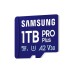 Карта памет SAMSUNG 1TB micro SD Card PRO Plus with Adapter UHS-I