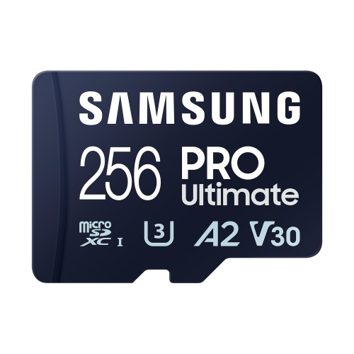 Карта памет SAMSUNG 256GB micro SD Card PRO Ultimate with USB Reader UHS-I Карта памет SAMSUNG 256GB micro SD Card PRO Ultimate with USB Reader UHS-I
