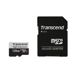 Карта памет TRANSCEND 128GB micro SD w/ adapter U1 High Endurance Карта памет TRANSCEND 128GB micro SD w/ adapter U1 High Endurance