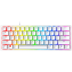 Геймърска клавиатура RAZER Huntsman Mini Mercury US Геймърска клавиатура RAZER Huntsman Mini Mercury US