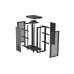 Комуникационен шкаф LANBERG rack cabinet 19 Комуникационен шкаф LANBERG rack cabinet 19