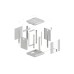 Комуникационен шкаф LANBERG rack cabinet 10 Комуникационен шкаф LANBERG rack cabinet 10