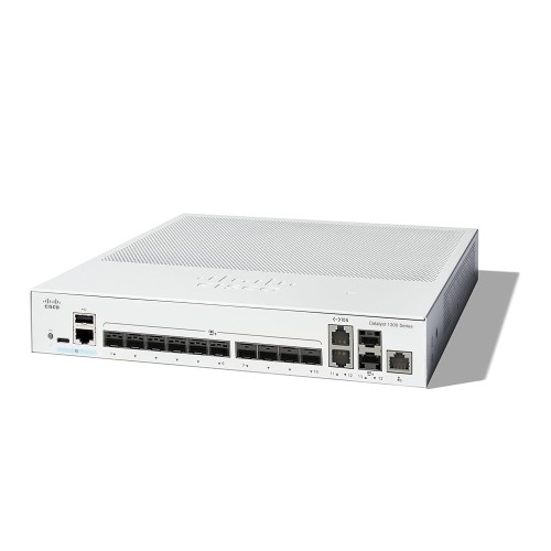 Суич CISCO Catalyst 1300 12-port SFP+ 2x10GE Shared Суич CISCO Catalyst 1300 12-port SFP+ 2x10GE Shared