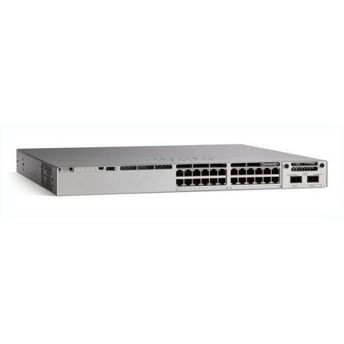 Суич CISCO Catalyst 9300 24-port 1G copper with fixed 4x10G/1G SFP+ uplinks data only Network Essentials Суич CISCO Catalyst 9300 24-port 1G copper with fixed 4x10G/1G SFP+ uplinks data only Network Essentials