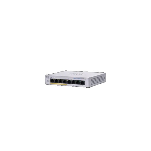 Суич CISCO CBS110 Unmanaged 8-port GE Partial PoE Суич CISCO CBS110 Unmanaged 8-port GE Partial PoE