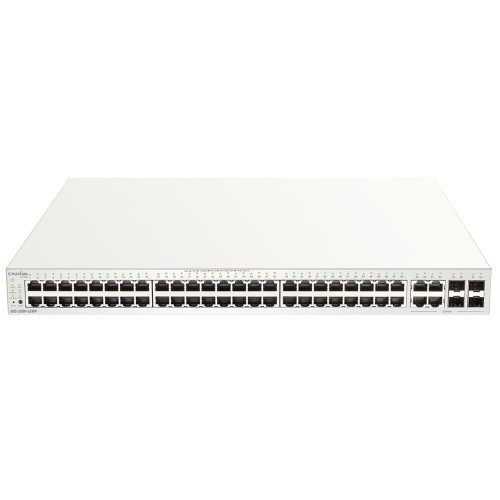 Суич D-LINK 52-Port Gigabit PoE+ Nuclias Smart Managed Switch including 4x 1G Combo Ports 370W (With 1 Year License) Суич D-LINK 52-Port Gigabit PoE+ Nuclias Smart Managed Switch including 4x 1G Combo Ports 370W (With 1 Year License)