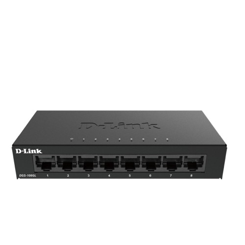 Суич D-LINK 8-Port Gigabit Ethernet Metal Housing Unmanaged Switch Суич D-LINK 8-Port Gigabit Ethernet Metal Housing Unmanaged Switch