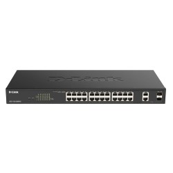 Суич D-LINK 26-Port PoE+ Gigabit Smart Managed Switch Суич D-LINK 26-Port PoE+ Gigabit Smart Managed Switch