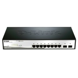 Суич D-LINK 10-Port Gigabit Smart Switch with 2 SFP ports Суич D-LINK 10-Port Gigabit Smart Switch with 2 SFP ports