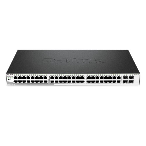 Суич D-LINK 48 10/100/1000 Base-T port with 4 x 1000Base-T /SFP ports