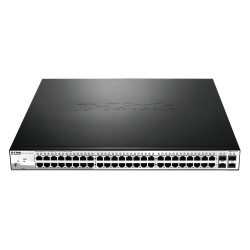Суич D-LINK 52-Port PoE Gigabit Smart Switch 370W PoE Суич D-LINK 52-Port PoE Gigabit Smart Switch 370W PoE