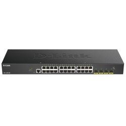 Суич D-LINK 24-port Gigabit Smart Managed Switch with 4x 10G SFP+ ports Суич D-LINK 24-port Gigabit Smart Managed Switch with 4x 10G SFP+ ports