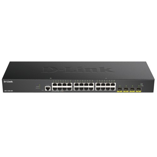 Суич D-LINK 24-port Gigabit Smart Managed Switch with 4x 10G SFP+ ports