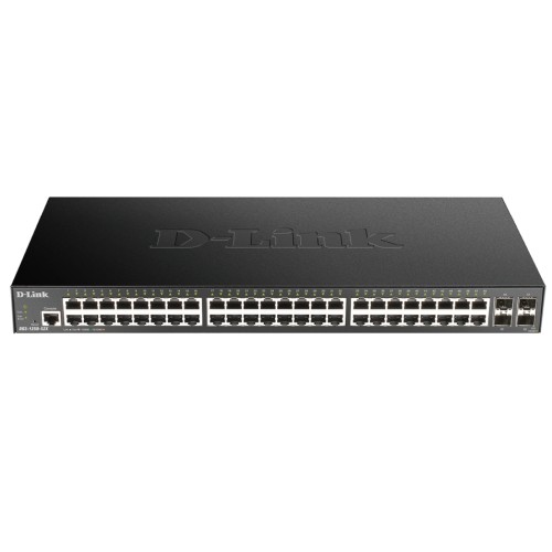 Суич D-LINK 48-port Gigabit Smart Managed Switch with 4x 10G SFP+ ports