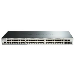 Суич D-LINK 52-Port Gigabit Stackable Smart Managed Switch including 4 10G SFP+