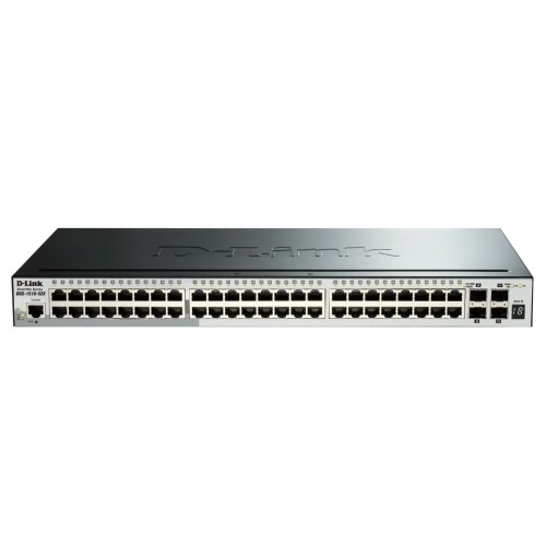 Суич D-LINK 52-Port Gigabit Stackable Smart Managed Switch including 4 10G SFP+ Суич D-LINK 52-Port Gigabit Stackable Smart Managed Switch including 4 10G SFP+