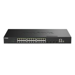 Суич D-LINK 24 Ports GE PoE 370W Суич D-LINK 24 Ports GE PoE 370W