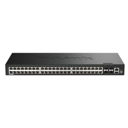 Суич D-LINK 48 Ports GE + 4 Ports 10G SFP+ Smart Managed Switch Суич D-LINK 48 Ports GE + 4 Ports 10G SFP+ Smart Managed Switch