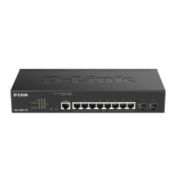 Суич D-LINK 8-port Gbit PoE Managed Switch incl. 2x SFP Суич D-LINK 8-port Gbit PoE Managed Switch incl. 2x SFP
