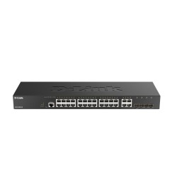 Суич D-LINK 24-port Gigabit Managed Switch plus 4 Combo 1000BaseT/SFP Суич D-LINK 24-port Gigabit Managed Switch plus 4 Combo 1000BaseT/SFP