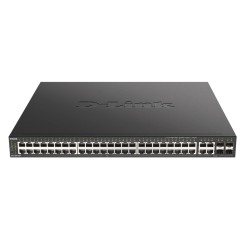 Суич D-LINK 48-Port Gigabit PoE Managed Switch + 4 Combo 1000BaseT/SFP Суич D-LINK 48-Port Gigabit PoE Managed Switch + 4 Combo 1000BaseT/SFP