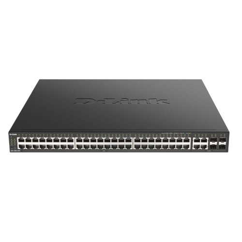 Суич D-LINK 48-Port Gigabit PoE Managed Switch + 4 Combo 1000BaseT/SFP Суич D-LINK 48-Port Gigabit PoE Managed Switch + 4 Combo 1000BaseT/SFP