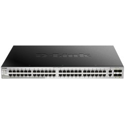 Суич D-LINK 48x10/100/1000BASE-T ports Layer 3 Stackable Managed Gigabit Switch with 2x10GBASE-T ports and 4xSFP+ ports Суич D-LINK 48x10/100/1000BASE-T ports Layer 3 Stackable Managed Gigabit Switch with 2x10GBASE-T ports and 4xSFP+ ports