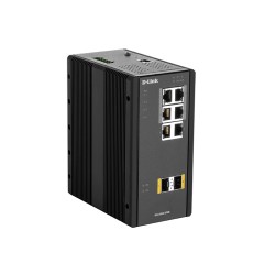 Суич D-LINK 8 Port L2 Managed Switch with 6 x 10/100/1000BaseT(X) ports Суич D-LINK 8 Port L2 Managed Switch with 6 x 10/100/1000BaseT(X) ports