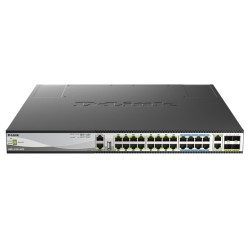 Суич D-LINK 30-Port Layer 3 Stackable Multi-Gigabit Managed PoE Switch Суич D-LINK 30-Port Layer 3 Stackable Multi-Gigabit Managed PoE Switch