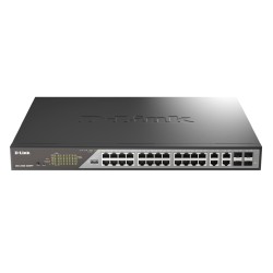 Суич D-LINK 28-Port Gigabit Ethernet PoE++ Surveillance Switches Суич D-LINK 28-Port Gigabit Ethernet PoE++ Surveillance Switches