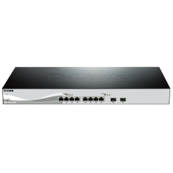 Суич D-LINK 10 Port switch including 8x10G ports & 2xSFP Суич D-LINK 10 Port switch including 8x10G ports & 2xSFP