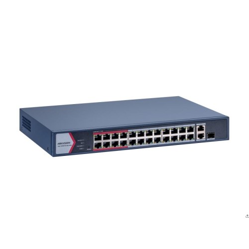 Суич HIKVISION 24 Port Fast Ethernet Smart POE Switch 24 x 10/100M PoE ports Суич HIKVISION 24 Port Fast Ethernet Smart POE Switch 24 x 10/100M PoE ports