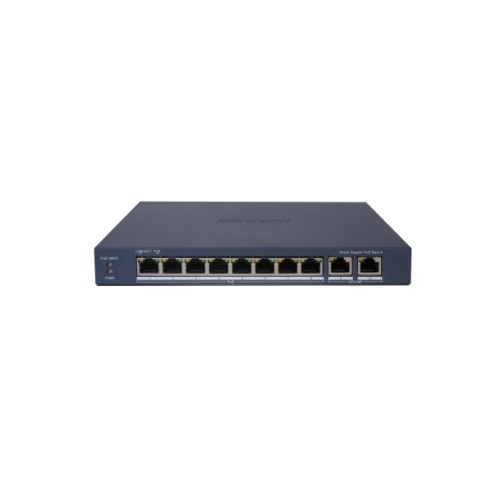 Суич HIKVISION 8 Port Gigabit Smart PoE Switch 8 x Gigabit PoE port