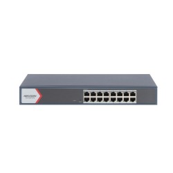 Суич HIKVISION 16 Port Gigabit Smart Switch 16 x Gigabit RJ45 port