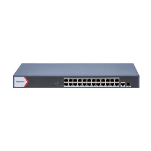 Суич HIKVISION 24 Port Gigabit Smart POE Switch 24 x Gigabit PoE port Суич HIKVISION 24 Port Gigabit Smart POE Switch 24 x Gigabit PoE port