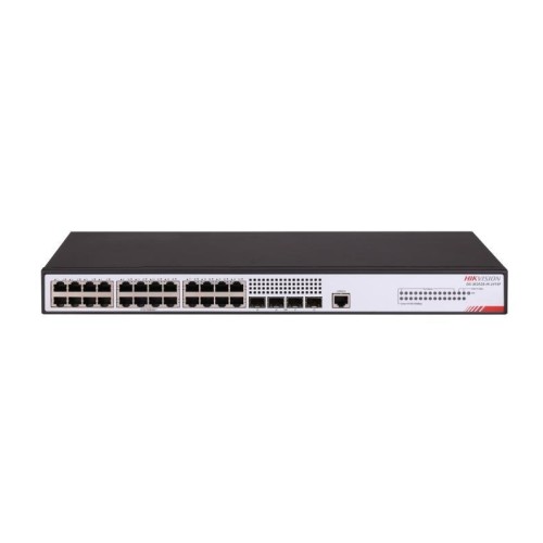 Суич HIKVISION 24 GE RJ45 4 GE SFP Суич HIKVISION 24 GE RJ45 4 GE SFP