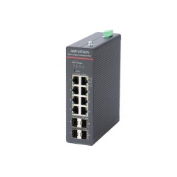 Индустриален суич HIKVISION 8 Port Gigabit Smart Managed Industrial POE Switch 8 x Gigabit PoE RJ45 ports Индустриален суич HIKVISION 8 Port Gigabit Smart Managed Industrial POE Switch 8 x Gigabit PoE RJ45 ports