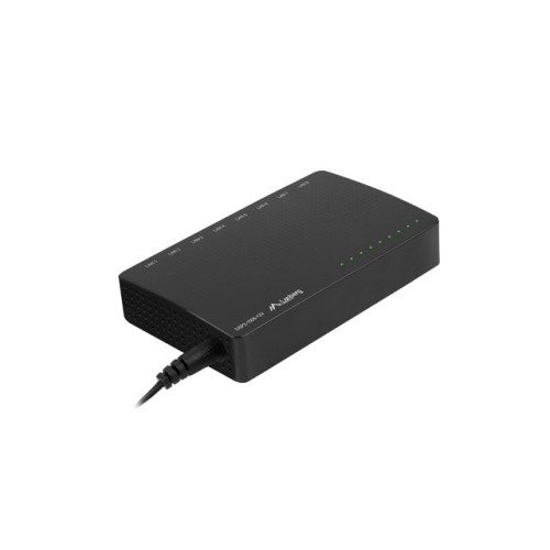 Суич LANBERG switch dsp2-1008-12v 8x 1GB/s unmanaged gigabit ethernet desktop 12v