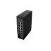 Суич LANBERG Switch ILFE-8P-1Ge-1S-120 POE 4 x BT 4 x AT SFP/ETH DIN Unmanagment Fast Ethernet