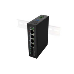 Индустриален суич LANBERG Switch Light Industrial POE 1 x BT 3 x AT 2 x SFP DIN Unmanagment Gigabit Ethernet Индустриален суич LANBERG Switch Light Industrial POE 1 x BT 3 x AT 2 x SFP DIN Unmanagment Gigabit Ethernet