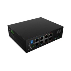 Суич LANBERG Switch ILGE-8P-2S-120 POE 4 x BT 4 x AT 2 x SFP DIN Unmanagment Gigabit Ethernet Суич LANBERG Switch ILGE-8P-2S-120 POE 4 x BT 4 x AT 2 x SFP DIN Unmanagment Gigabit Ethernet