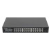 Суич LANBERG switch 24x 100mb poe+/2x combo rack 19 Суич LANBERG switch 24x 100mb poe+/2x combo rack 19