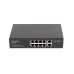 Суич LANBERG switch 8x 100mb poe+/2x 1GB unmanaged rack 10