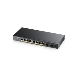 Суич ZyXEL GS1100-10HP v2 unmanage PoE 8x Gigabit