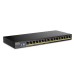 Суич ZyXEL GS1100-16EPS Slimline PoE+ 135W 16 port Gigabit - DIP selector Unmanaged Switch